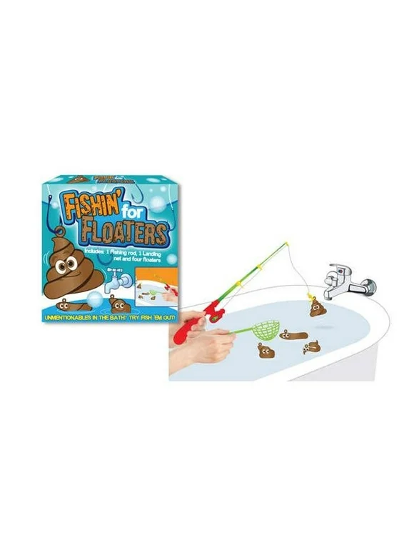 Fishing for Floaters Game with Fishing Rod & Net