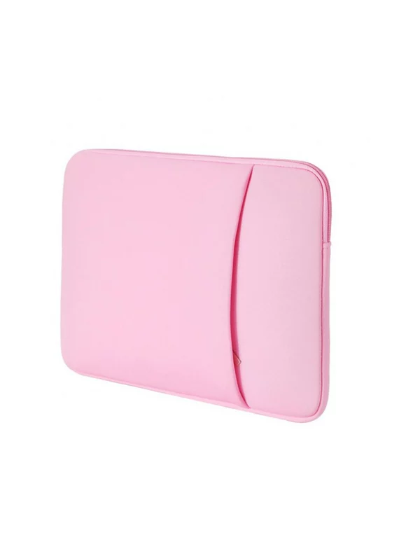 Laptop Sleeve Case Tablet Sleeve Cover Bag 11" 13" 14" 15.6" for Macbook Matebook Retina 14 Inch for Xiaomi Huawei HP Dell, Pink
