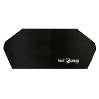 FrostGuard GO Automotive Winter Windshield Cover Fits Cars and Smaller SUVs in Black-Shade