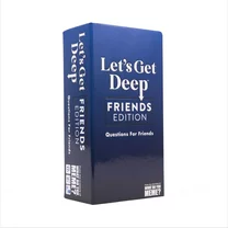 Let's Get Deep: Friends Edition by What Do You Meme?® – Party Game Full of Hilarious Conversation Starters