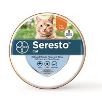 Seresto Flea and Tick Prevention Collar for Cats, 8 Month Flea and Tick Prevention