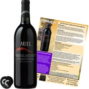 Ariel Cabernet Non-Alcoholic Red Wine Experience Bundle with Chromacast Pop Socket, Seasonal Wine Pairings & Recipes