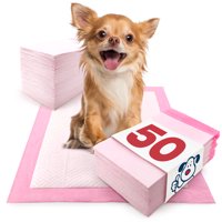ValuePad Ultra Puppy Pads, Small 17x24 Inch, 50 Count - Premium Non-Slip Training Pads for Dogs, Tear Resistant, Super Absorbent Polymer Gel Core, 5-Layer Design