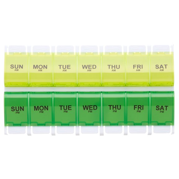 Equate AM/PM Weekly Pill Planner, Large