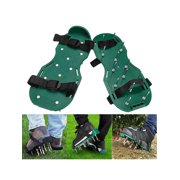 Yard Lawn Spike Sandals Aerator Spike Aerating Adjustable Straps Spiked Grass Nail Shoes