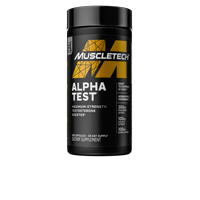 MuscleTech AlphaTest ATP & Testosterone Booster for Men, Boost Free Testosterone and Enhance ATP Levels, 120 Count