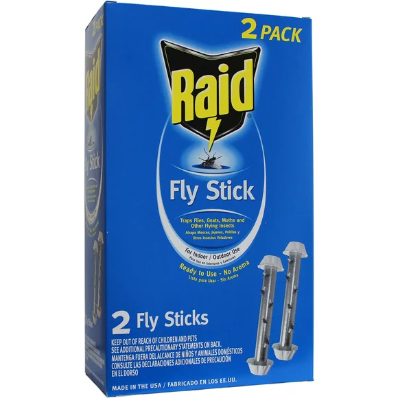 Raid Fly Stick, 2 Ct