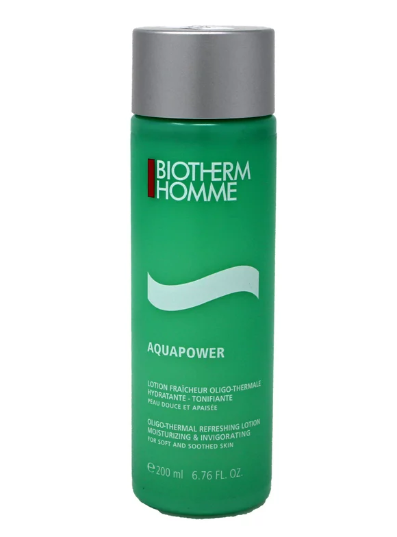Biotherm Homme Aquapower Oligo-Thermal Refreshing Lotion for Men, 6.76 Oz