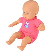 My Sweet Love 13" Soft Baby Doll with Sewn On Pink Owl Outfit