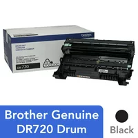 Brother Genuine Drum Unit, DR720, Yields Up to 30,000 Pages, Black