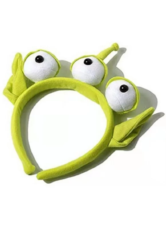 Toy Story Alien Green Headband Eyeball Monster Plush Clothing Accessorie Cosplay