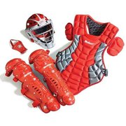 MacGregor Prep Catcher's Gear Pack in Scarlet Red/Silver (Ages 12-15)