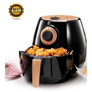 Gotham Steel Air Fryer XL, 3.8 Liter with Rapid Air Technology for Oil Free Healthy Cooking, Adjustable Temperature Control with Auto Shutoff