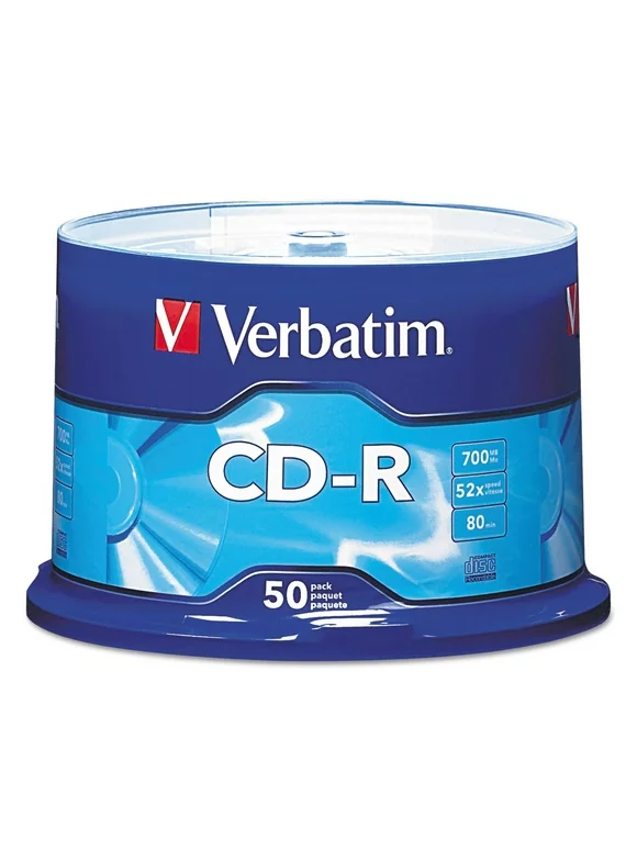 Verbatim CD-R 80MIN 700MB 52X -50PK 94691