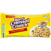 Malt-O-Meal Berry Colossal Crunch Breakfast Cereal, Bagged Cereal, 38.5 Ounce - 1 count