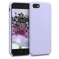 kwmobile TPU Silicone Case Compatible with Apple iPhone 7/8 / SE (2020) - Slim Protective Phone Cover with Soft Finish - Light Lavender