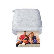 HP Sprocket Portable 2x3" Instant Photo Printer (Luna Pearl) Print Pictures on Zink Sticky-Backed Paper from your iOS & Android Device.