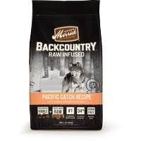 Merrick Backcountry Grain-Free Raw Infused Pacific Catch Recipe Dry Dog Food, 12 lb