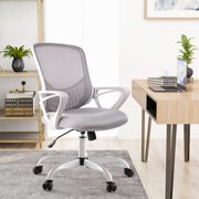 Office Chair Ergonomic Computer Desk Chairs Home Office Mesh Task Chair with Armrest,Gray