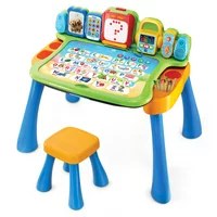VTech Explore and Write Activity Desk Transforms into Easel and Chalkboard