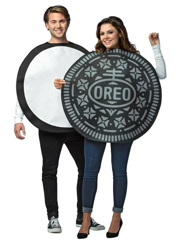 Rasta Imposta Oreo Cookie Couples Halloween Costume, Adult Size