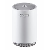 Mainstays Rechargeable Cool Mist Travel Humidifier 320 ml with 7-color LED Lights,MHD-02WHT,White