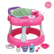 JC Toys For Keeps! Baby Doll Walker with play accessory for dolls up to 16".