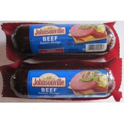 Johnsonville Beef Summer Sausage 12 oz Pack of 2