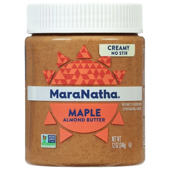 MaraNatha Creamy Maple Almond Butter, 12 oz