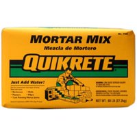 Quikrete 110260 Mortar Mix, Blend Of Masonry Cement & Graded Sands