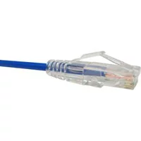 7FT CAT6 BLUE CLEARFIT SLIM SNAGLESS 28AWG PATCH CABLE