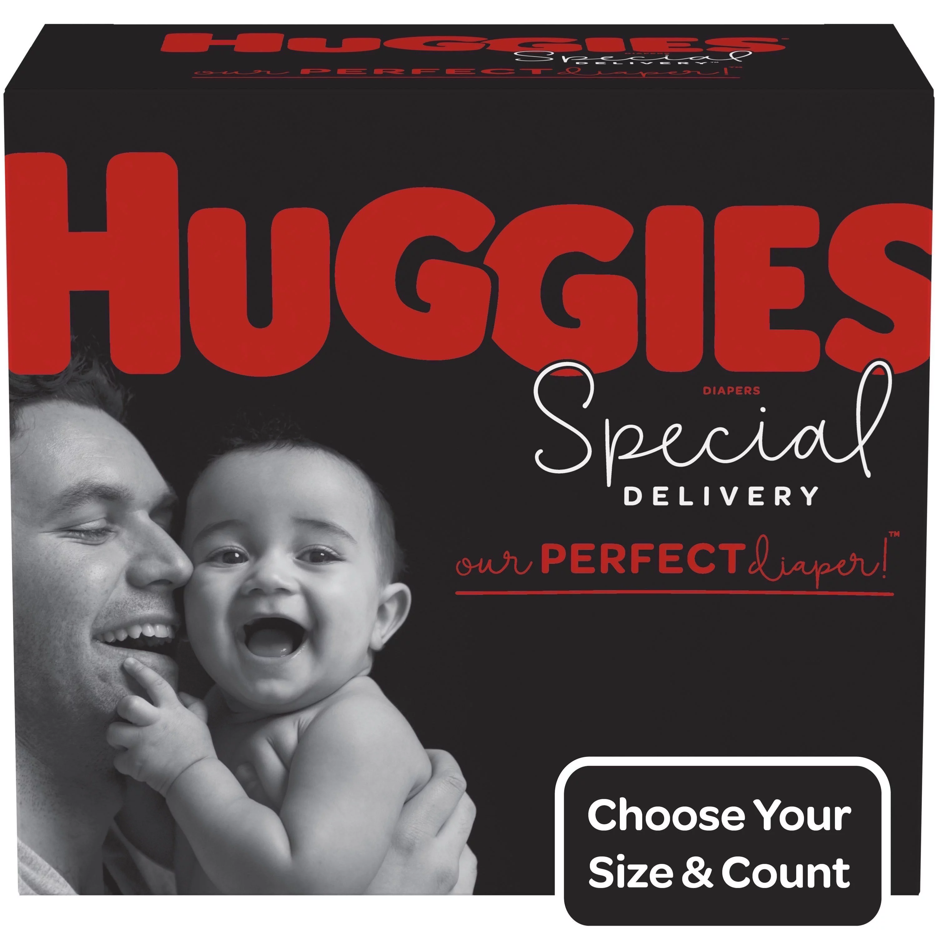 Huggies Special Delivery Diapers (Choose Size & Count)