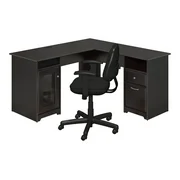 Bush Furniture Cabot - Furniture set - 2-piece (task chair, L-shaped desk)
