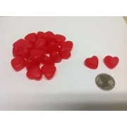 Small Cherry JuJu Hearts 2 pounds JuJube Hearts Cherry Hearts