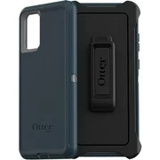 OtterBox Defender Carrying Case (Holster) Samsung Galaxy S20+, Galaxy S20+ 5G Smartphone, Gone Fishin Blue