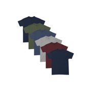 Yana Men's Value Pack Assorted Pocket T-Shirt Undershirts, 6 Pack
