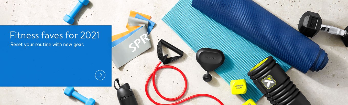Fitness faves for 2021. Reset your routine with new gear.