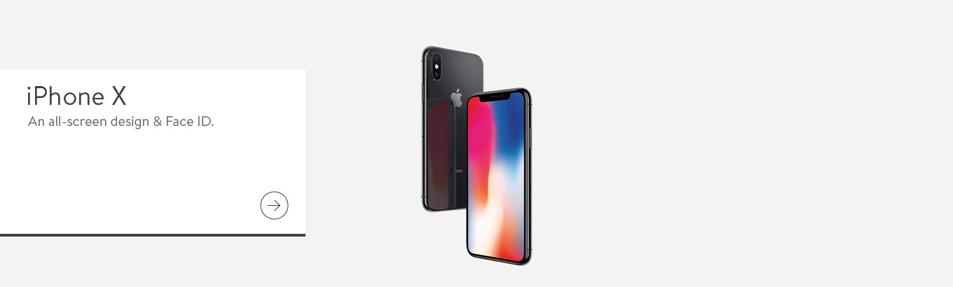 iPhone X. An all-screen design & Face ID. Shop now.