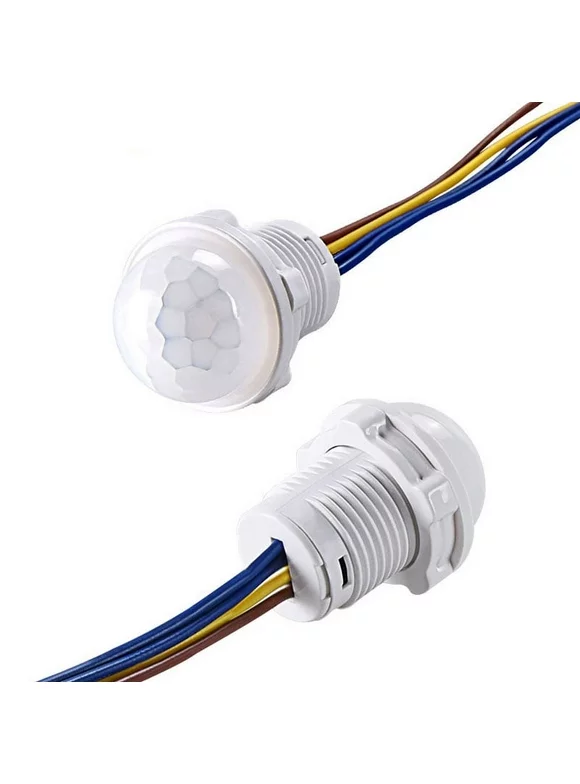 1/5Pcs Infrared PIR Motion LED Sensor Light Lamp Bulb Smart Switch 110/220V