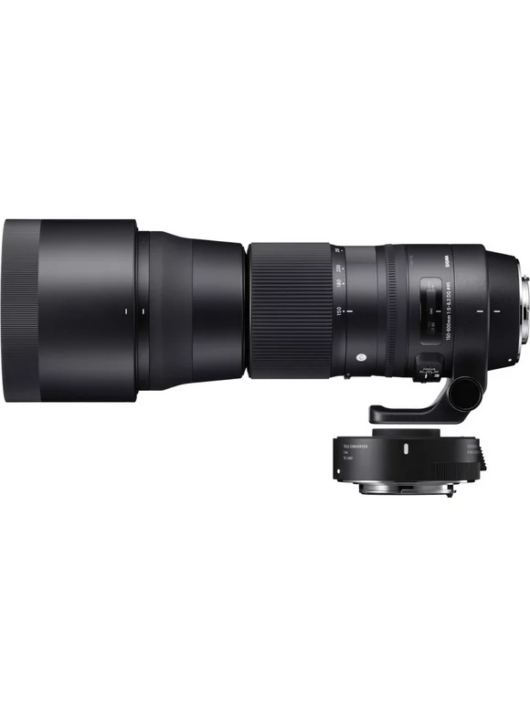 150-600mm f/5-6.3 DG OS HSM Contemporary Lens with 1.4x Tele-Converter Kit for Canon EF