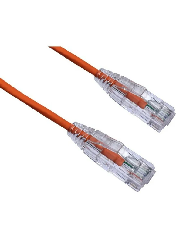 Axiom 3FT CAT6 BENDnFLEX Ultra-Thin Snagless Patch Cable 550mhz (Orange)