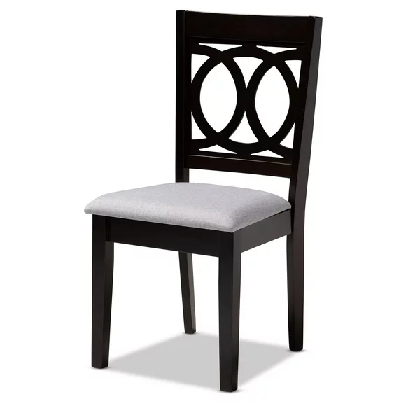 Baxton Studio Lenoir Upholstered Dining Side Chair - Set of 4