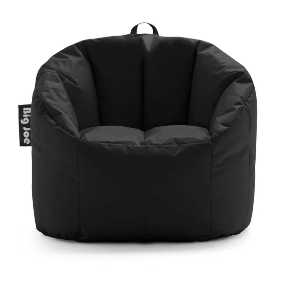 Big Joe Milano Bean Bag Chair, Black   Smartmax, Durable Polyester Nylon Blend, 2.5 feet