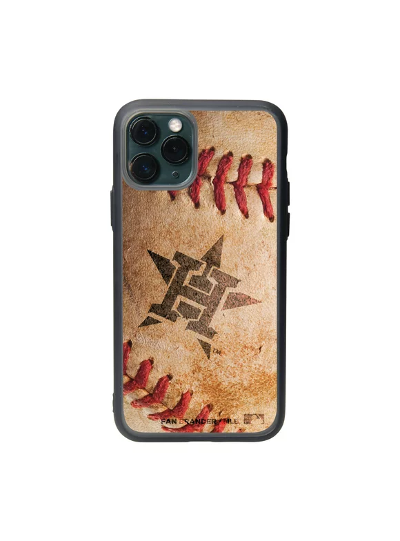 Black Houston Astros Baseball Design iPhone Slate Case