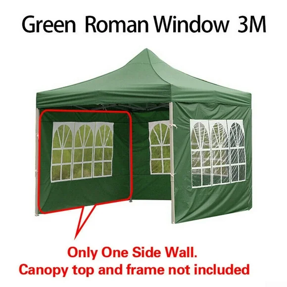 Canopy Tent Side Wall Carport Garage Big Tarp Enclosure Shelter Party Sunshade