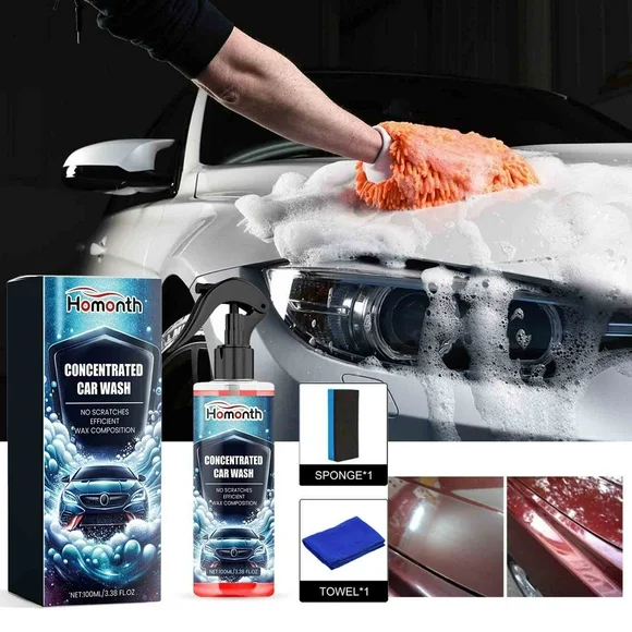 CheAAlet Car Exterior Cleaner Car Exterior Refurbishing Clean Stain Removal Care Maintenance Cleaner 100ml multicolor