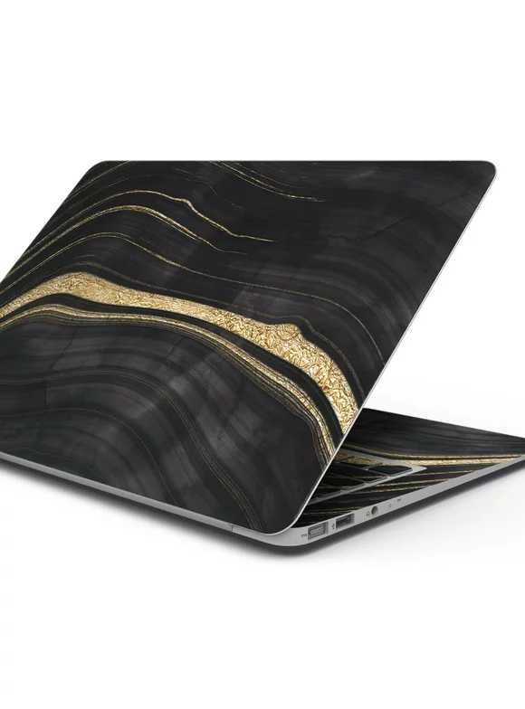 Design Skinz Vivid Agate Vein Slice Foiled V9 Full Body Skin Kit Compatible MacBook 13" Pro W/TB A2289
