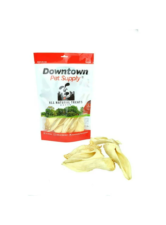 Downtown Pet Supply Long Lasting Lamb Ears for Dogs 50 Pk, Dog Chews