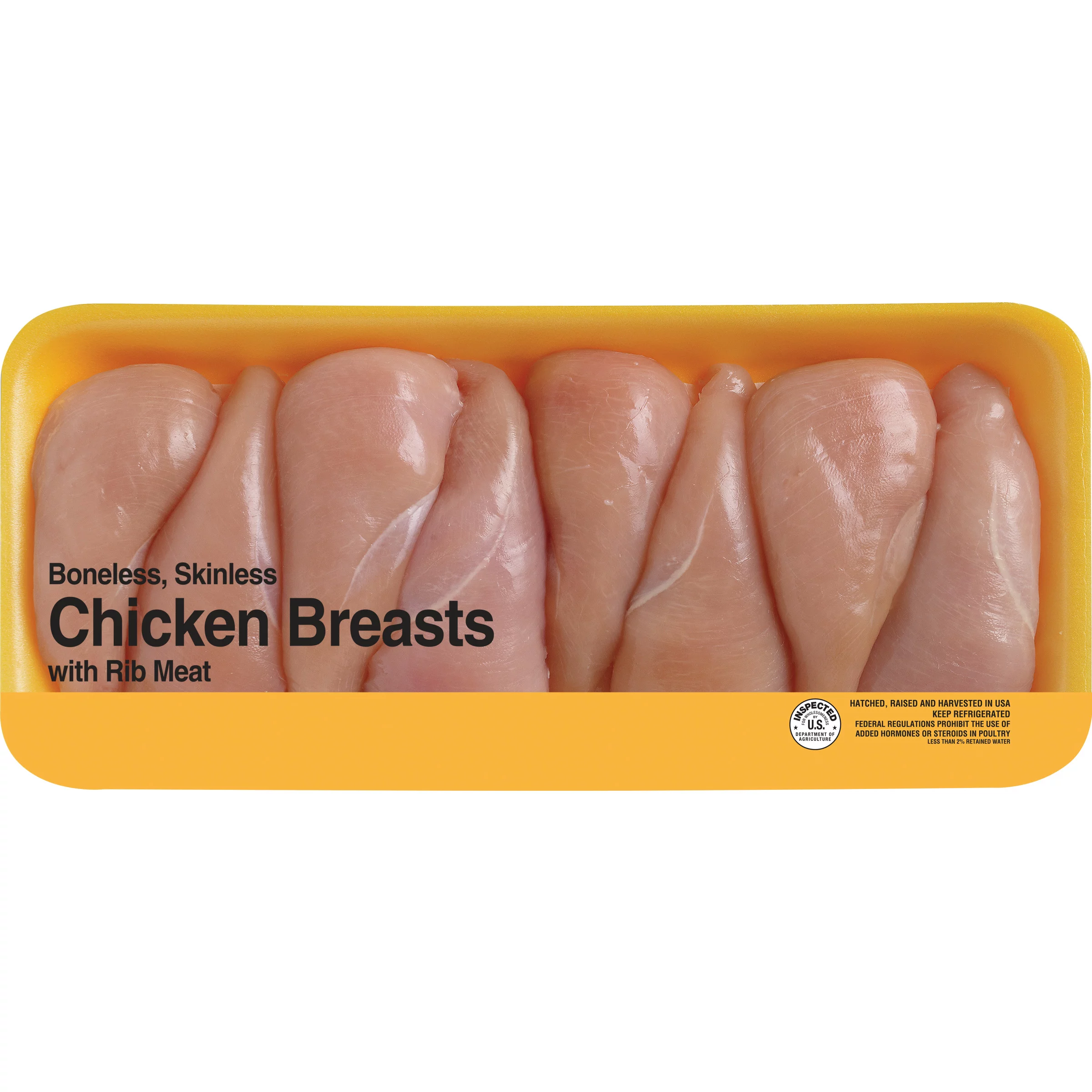 Fresh Boneless Skinless Chicken Breasts, 4.0-6.0 lb