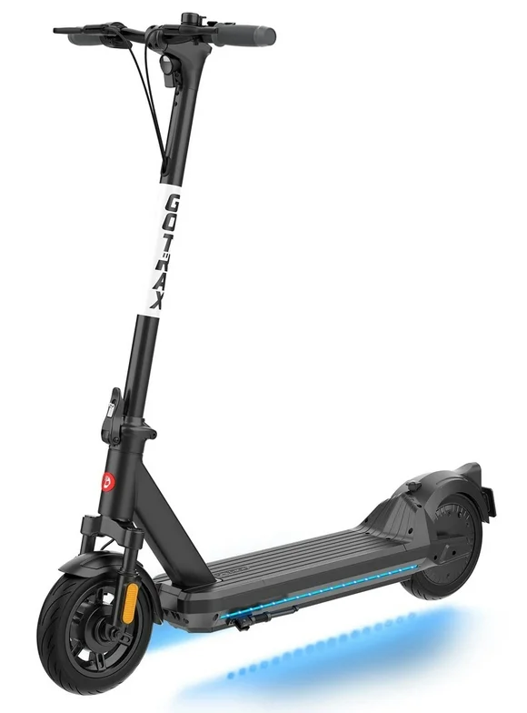 GOTRAX Eclipse Peak 750W Adult Electric Scooter with 10" Pneumatic Tire Max 28mile and 36V 20mph, Foldable Escooter for Adult Black